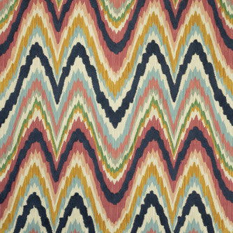 Azuki Ikat Cayenne by Mitchell Fabric #2203 100% Cotton Imported </p><p>Repeat: Horizontal: 13.5 and Vertical: 18 56 - Fabric Carolina -