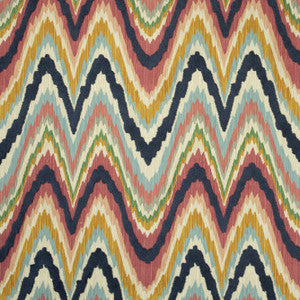 Azuki Ikat Cayenne by Mitchell Fabric