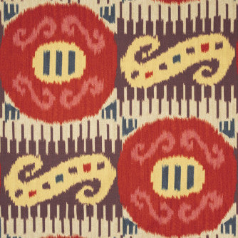 Bakara Spiceberry by Mitchell Fabric #2203 100% Cotton Imported </p><p>Repeat: Horizontal: 13.5 and Vertical: 27 55 - Fabric Carolina -