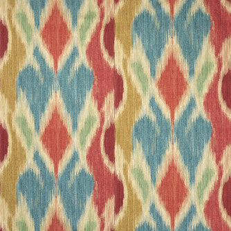 Boho Ikat Teaberry by Mitchell Fabric #2203 100% Cotton Imported </p><p>Repeat: Horizontal: 13.5 and Vertical: 12.5 54 - Fabric Carolina -