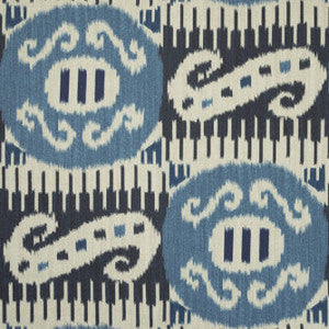 Bakara Indigo by Mitchell Fabric
