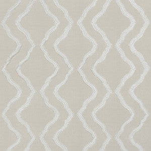 Flowing White by Mitchell Fabric