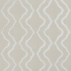 Flowing White by Mitchell Fabric