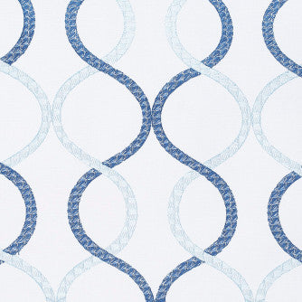 Loophole Blue by Mitchell Fabric #2303 60% Linen,40% Cotton Imported </p><p>Repeat: Horizontal: 9 and Vertical: 8 54 - Fabric Carolina -