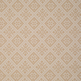 Diamante Beige by Mitchell Fabric #2404 100% Polyester Imported </p><p>Repeat: Horizontal: 3.5 and Vertical: 3.75 51"-54" - Fabric Carolina -