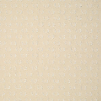Dottie Cream by Mitchell Designer Fabric #2404 100% Polyester Imported </p><p>Repeat: Horizontal: 2 and Vertical: 2.5 51"-54" - Swanky Fabrics -