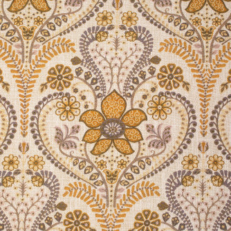 Heartwood Autumn by Mitchell Fabric #2404 96% Polyester, 4% Linen Imported </p><p>Repeat: Horizontal: 13.78 and Vertical: 22.44 51"-54" - Fabric Carolina -