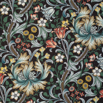 Cornwall Midnight by Mitchell Designer Fabric #2405 85% Polyester, 15% Linen Imported </p><p>Repeat: Horizontal: 16.5 and Vertical: 19.23 51"-54" - Swanky Fabrics -