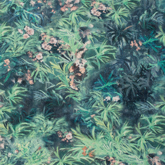 Monet Forest by Mitchell Fabric #2405 85% Polyester, 15% Linen Imported </p><p>Repeat: Horizontal: 27.55 and Vertical: 24.4 51"-54" - Fabric Carolina -