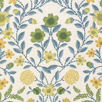 Springtime Lime by Mitchell Fabric #2405 85% Polyester, 15% Linen Imported </p><p>Repeat: Horizontal: 24.6 and Vertical: 24.8 51"-54" - Fabric Carolina -