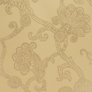 Marquise Damask Mole/Pewter by Mulberry Wallcovering
