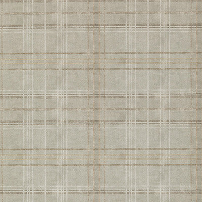 Shetland Plaid Woodsmoke by Mulberry Wallcovering