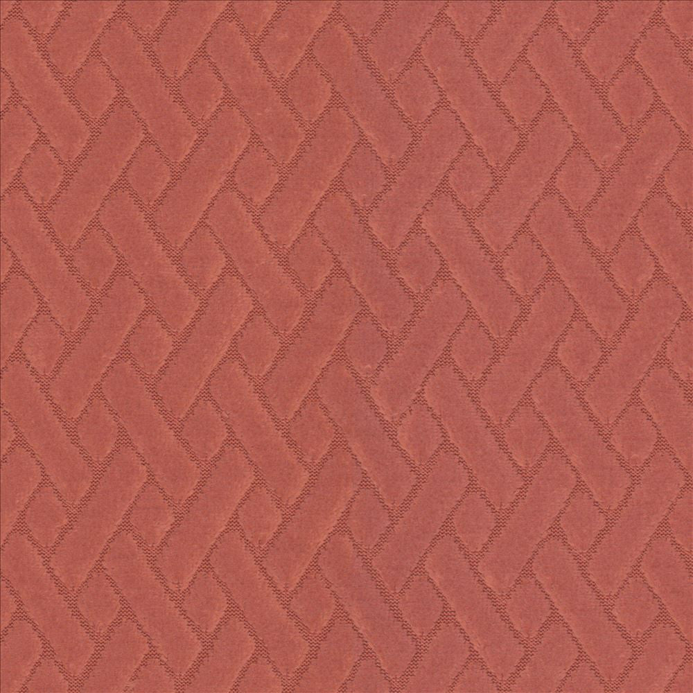 Fidelio Paprika  by Kasmir Fabric See sample 100% Polyester
 CHINA 60,000 Wyzenbeek Double Rubs </p><p>Repeat: Horizontal: 1 inches and Vertical: 1 inches 56  - Fabric Carolina -