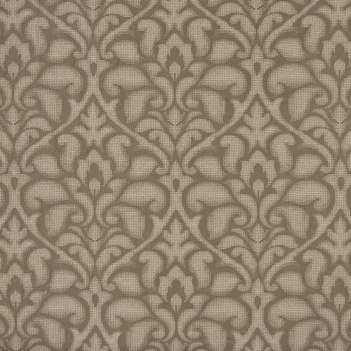 Fieri Damask Fawn by Kasmir Fabric 1383 100% Polyester ITALY 6,000 Martindale Cycles Horizontal: 14 2/8 inches and Vertical: 20 4/8 inches 55 - 56 - Fabric Carolina -