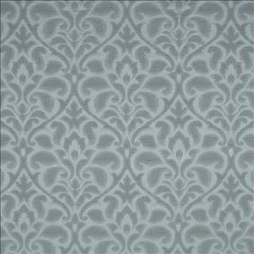 Fieri Damask French Blue by Kasmir Fabric 1385 100% Polyester ITALY 6,000 Martindale Cycles H: 14 2/8 inches, V: 20 4/8 inches 55 - 56 - Fabric Carolina - Kasmir