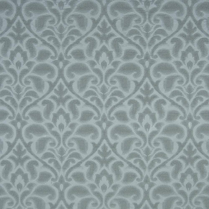 Fieri Damask French Blue by Kasmir Fabric 1385 100% Polyester ITALY 6,000 Martindale Cycles H: 14 2/8 inches, V:20 4/8 inches 55 - 56 - Fabric Carolina - Kasmir