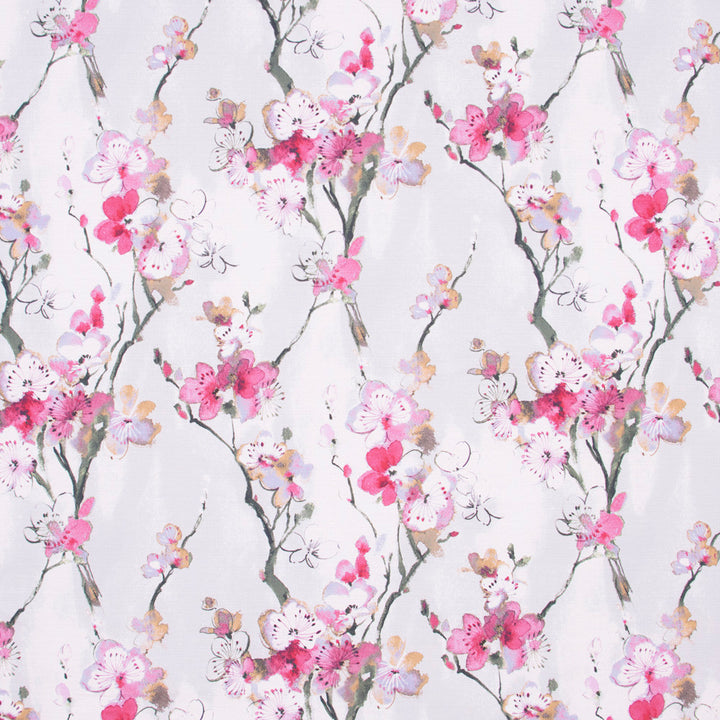 Another Time Wisteria by Carole Fabric Azalea 100% Cotton S Korea Passes 15,000 Double Rubs Wyzenbeek Horizontal: 27.25 and Vertical: 26 54 - Fabric Carolina -