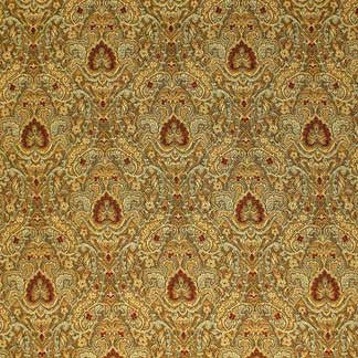 Coronet Gold by Carole Fabric Milk & Honey 68% VISCOSE, 32% POLYESTER TURKEY N/A </p><p>Repeat: 7 7/8" V, 8" H 54" - Fabric Carolina -