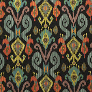Strings Attached Eclipse by Carole Fabric Indian Summer 100% COTTON-SSR PERU Passes 12,000 Double Rubs Wyzenbeek Horizontal: 18" and Vertical: 23 1/2"V 54" - Fabric Carolina -