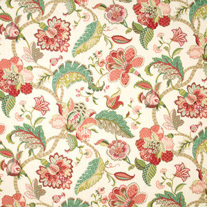Open Meadow Raspberry by Carole Fabric