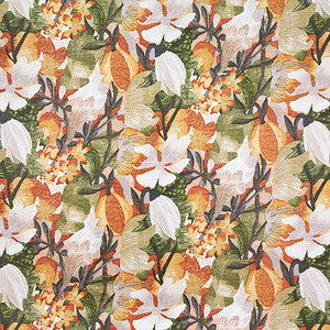 Juanita Burnt Orange by Carole Fabric