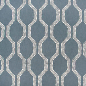 Seemingly Knot Dusty Blue by Carole Fabric