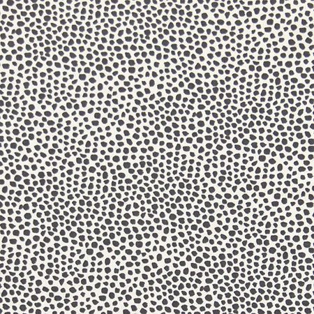 Dot Away Jet by Carole Fabric Moonstone 100% Cotton Usa 50,000 Wyzenbeek Double Rubs 6 3/4" V, 13 1/2" H HD 56.5"  - Fabric Carolina -