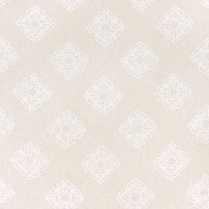 Parlor Games White by Carole Fabric
