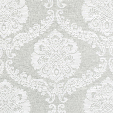 Misty Waters Sterling by Carole Designer Fabric SILVER FOX 60% Viscose, 40% Polyester China N/A </p><p>Repeat: 13 3/4" V, 15 3/8" H 56" - Swanky Fabrics -