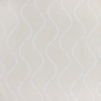 Rhythmic Light White by Carole Fabric Sheer Genius 100% Polyester Turkey N/A </p><p>Repeat: 8 1/2" V, 6" H 55" - Fabric Carolina -