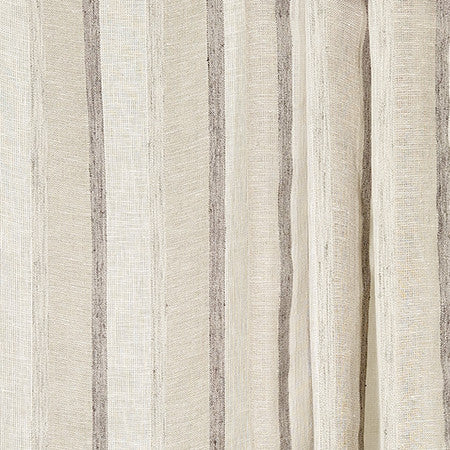 Enough For Now Dove by Carole Designer Fabric Perfect Balance 60% Linen, 40% Polyester India 4 3/8" H 54" - Swanky Fabrics -