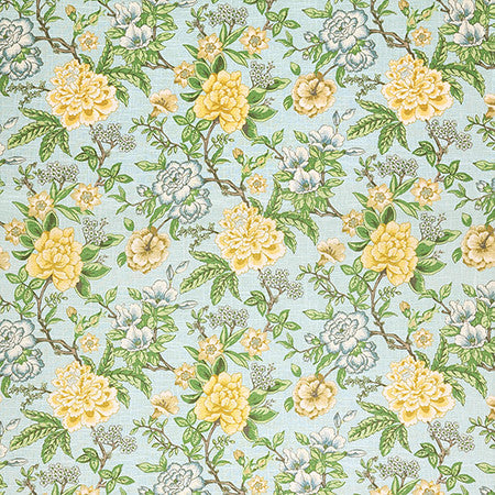 Common Courtesy Serenity by Carole Designer Fabric First Impressions 55% Linen, 45% Viscose S Korea 24 1/4" V, 13 1/2" H HD 54.75" - Swanky Fabrics -
