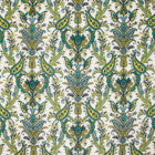 Castelle Lapis by Carole Fabric Emerald Ocean 64% Cotton, 27% Viscose, 9% Polyester India N/A </p><p>Repeat: 26 3/4" V, 26 3/4" H 54" - Fabric Carolina -