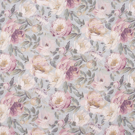 Full Of Intrigue Pastel by Carole Designer Fabric Spearmint 51% Linen, 49% Cotton UK N/A 18" V, 13 1/2" H 53" - Swanky Fabrics -
