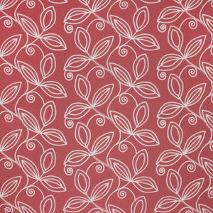 Lovely Leaf Coral by Carole Fabric