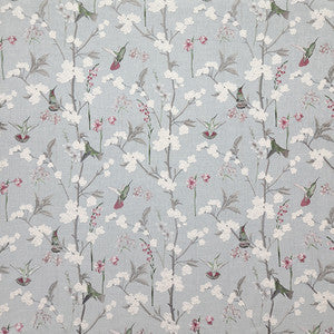 Hummingbird Gathering Spring by Carole Fabric