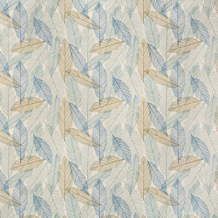 Tropic Therapy Breeze by Carole Fabric Misty Glen Base: 52% Polyester, 48% Cotton Embr: 100% Viscose India  12 5/8" V, 17" H 51""  - Fabric Carolina -