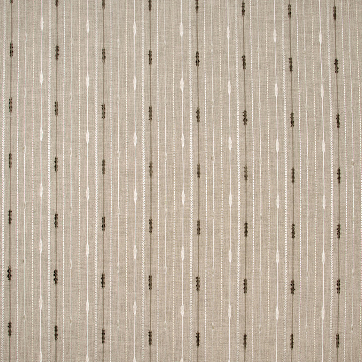 In A Row Mocha by Carole Fabric Haven 100% Polyester India Passes 30,000 Double Rubs Wyzenbeek Horizontal: 525 and Vertical: 625 52.75 - Fabric Carolina -