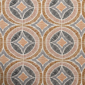 Circle Of Sunlight Chai by Carole Fabric