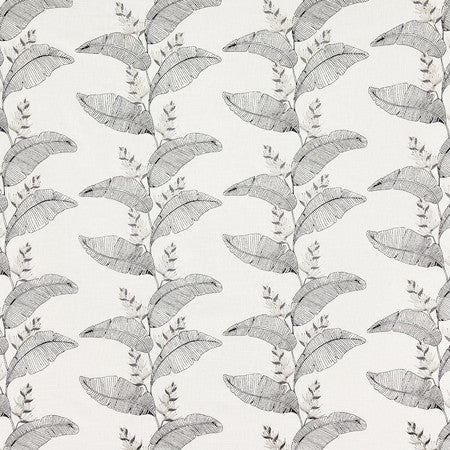 Captivate Me Licorice by Carole Designer Fabric Oasis Base: 54% Cotton, 46% Polyester Embr: 100% Viscose India 12 3/4" V, 12 3/4" H 51" - Swanky Fabrics -