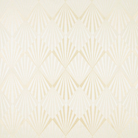 Rays Of Light Pearl by Carole Designer Fabric Birch 100% Polyester China N/A 7" V, 18" H 55" - Swanky Fabrics -