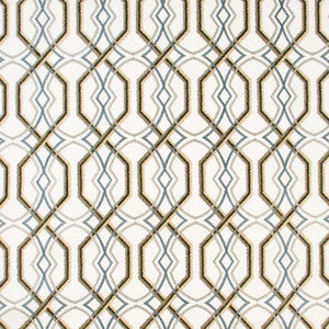 Rivers Connect Pewter by Carole Fabric