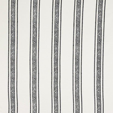 Not Ordinary Domino by Carole Fabric Hidden Treasure Base: 60% Poly, 30% Cotton, 10% Linen Embr: 100% Visc India  5 3/4" V, 6 1/2" H 50"  - Fabric Carolina -