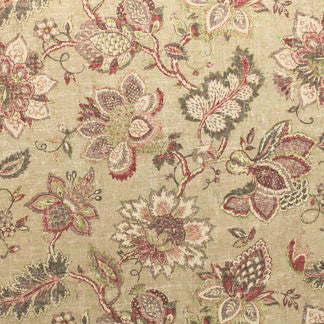 Dusty Hues Lavender by Carole Fabric Indian Summer 55% LINEN, 45% VISCOSE-SOIL REPELLENT KOREA Passes 12,000 Double Rubs Wyzenbeek </p><p>Repeat: 25 1/4"V, 27"H 54" - Fabric Carolina -