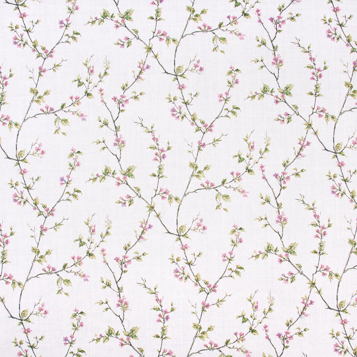 Budding Vine Lilac by Carole Fabric Vibrance 90% Cotton, 10% Linen Pakistan Passes 15,000 Double Rubs Wyzenbeek Horizontal: 18 and Vertical: 18 58 - Fabric Carolina -