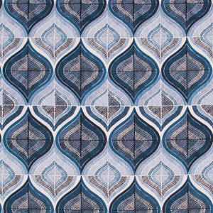 Have To Move Indigo by Carole Fabric