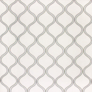 Forever Young Resort by Carole Fabric Looking Glass 69% Polyester, 23% Cotton, 8% Linen INDIA  9 1/2" V, 8 1/2" H 52"  - Fabric Carolina -