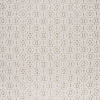 Equatorial Champagne by Carole Fabric Pearl Strand 36% Cotton, 30% Polyester, 17% Viscose, India N/A Horizontal: 4 1/4" and Vertical: 4 1/2" V 51" - Fabric Carolina -