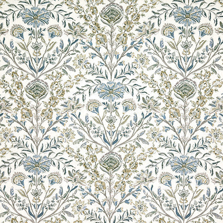 Unreal Cypress by Carole Designer Fabric First Impressions 90% Cotton, 10% Linen Pakistan 27" V, 13 1/2" H HD 54" - Swanky Fabrics -