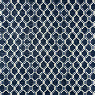 Save Face Lapis by Carole Fabric New Classic 65% Polyester, 35% Cotton Turkey Passes 30,000 Double Rubs Wyzenbeek Horizontal: 2 3/8" and Vertical: 3 1/4" 55" - Fabric Carolina -
